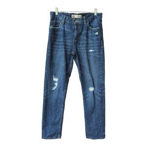 Levis‎ 502 Regular Tapered Distressed Jeans Size 18 29X31